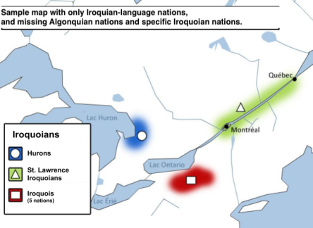 Iroquois Nations Sample Map